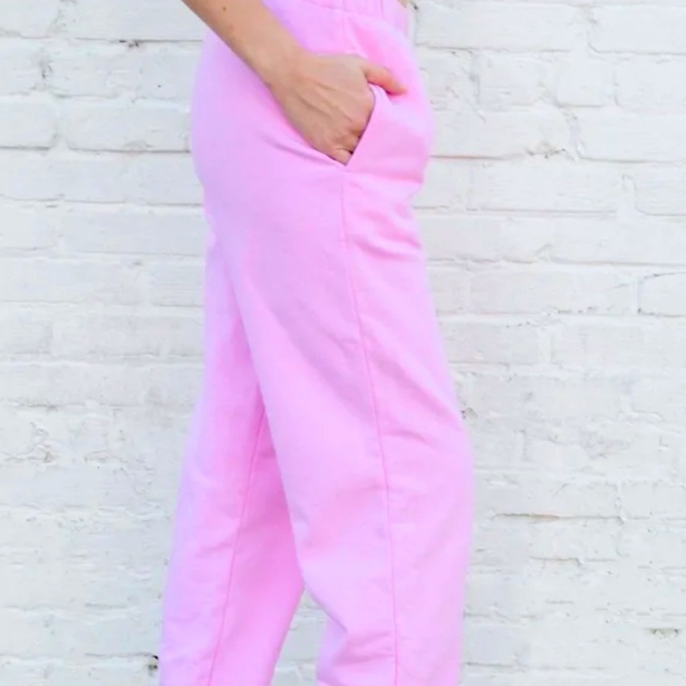 Brandy Melville Pink Sweatpants